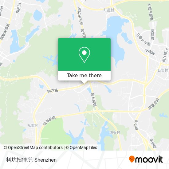 料坑招待所 map