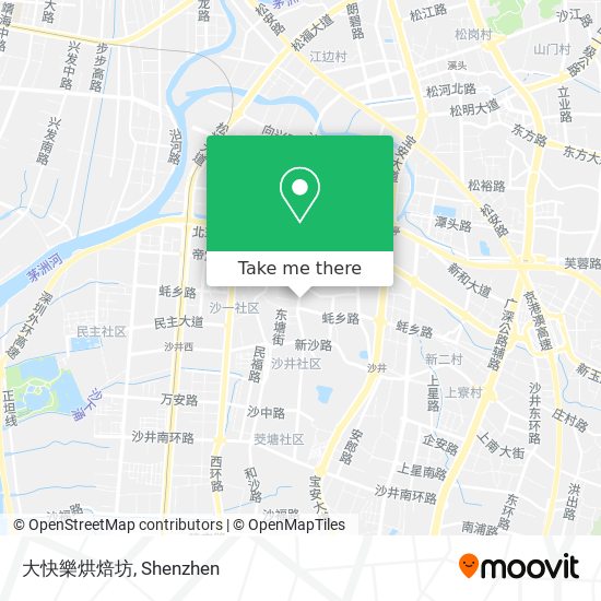 大快樂烘焙坊 map