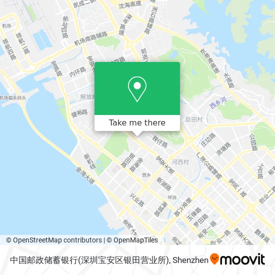 中国邮政储蓄银行(深圳宝安区银田营业所) map