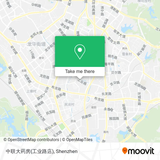 中联大药房(工业路店) map