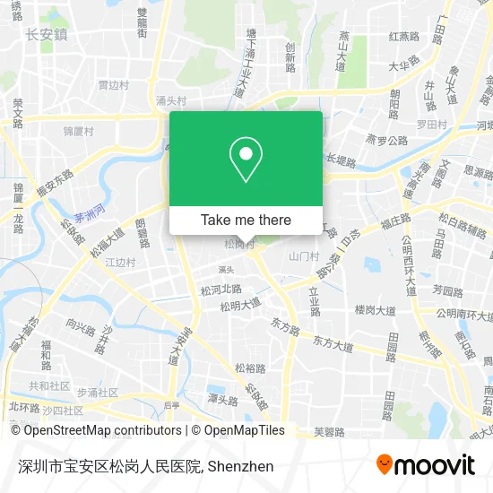 深圳市宝安区松岗人民医院 map