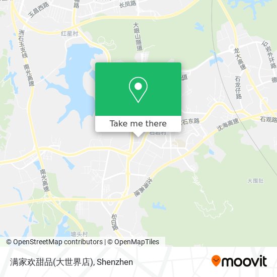 满家欢甜品(大世界店) map