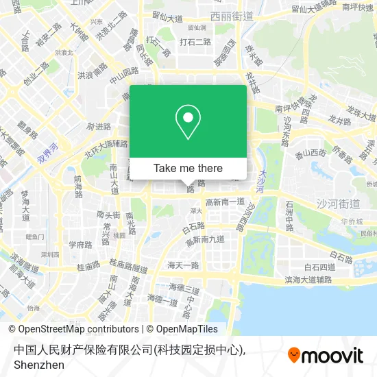 中国人民财产保险有限公司(科技园定损中心) map