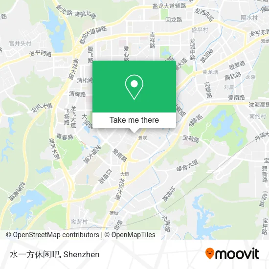 水一方休闲吧 map