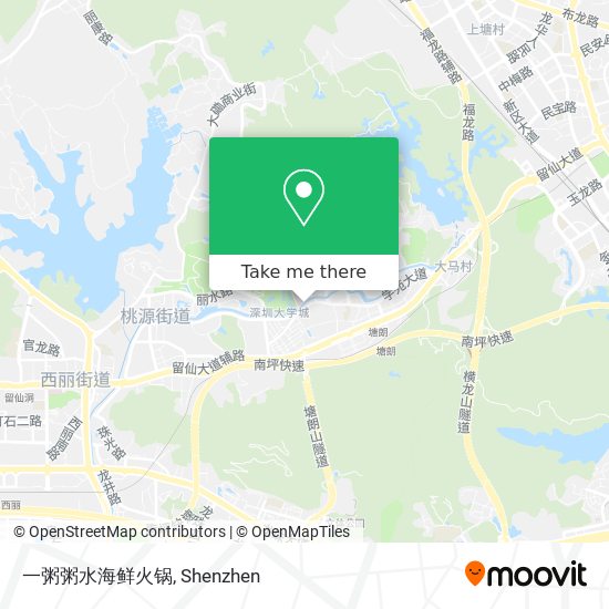 一粥粥水海鲜火锅 map