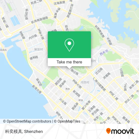 科奕模具 map