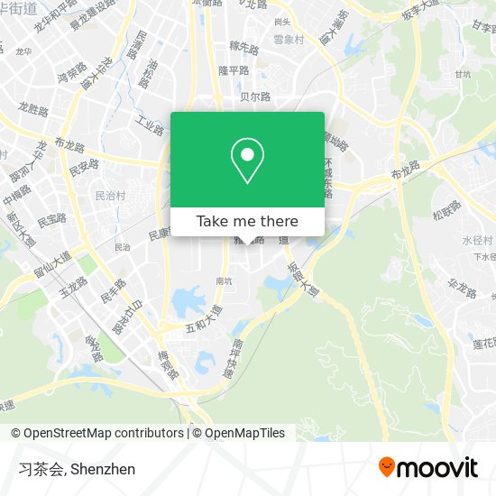 习茶会 map