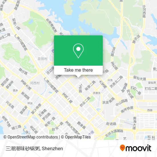 三潮潮味砂锅粥 map