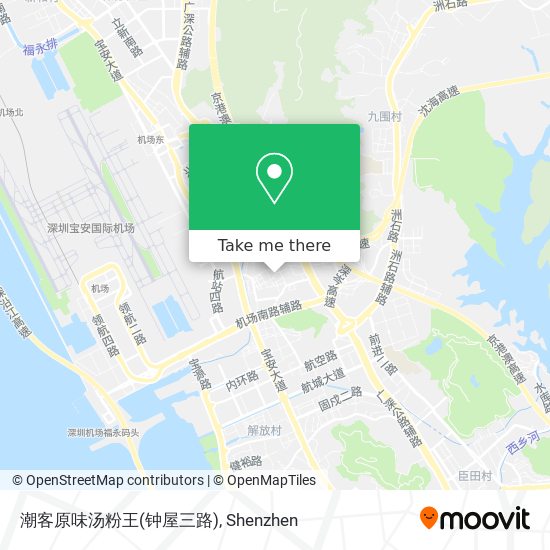 潮客原味汤粉王(钟屋三路) map