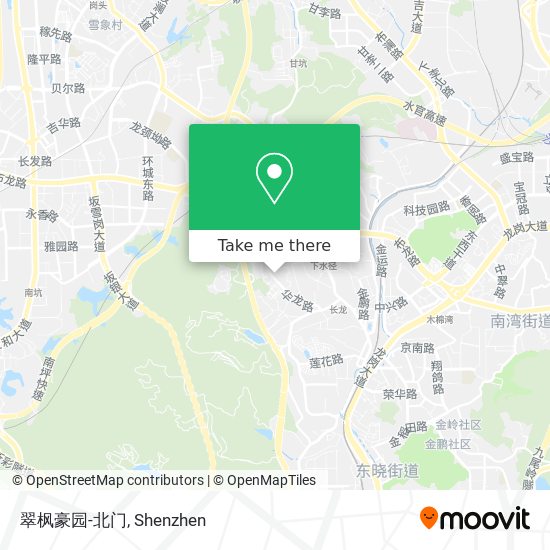 翠枫豪园-北门 map