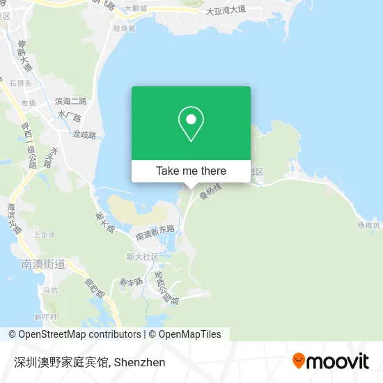 深圳澳野家庭宾馆 map