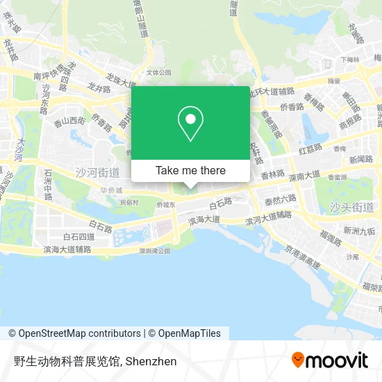 野生动物科普展览馆 map