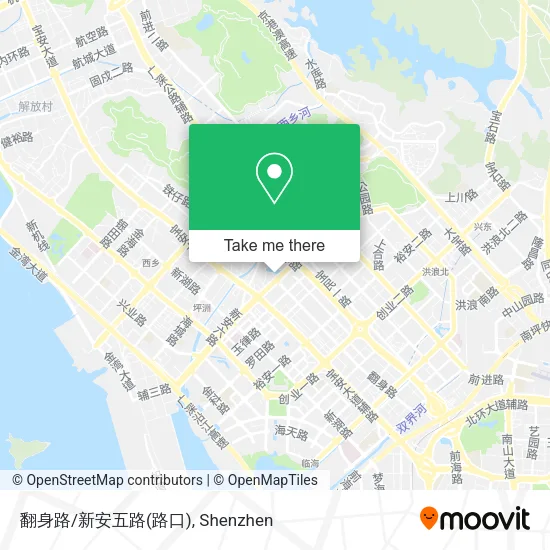 翻身路/新安五路(路口) map