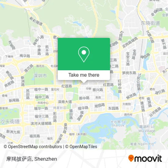 摩羯披萨店 map