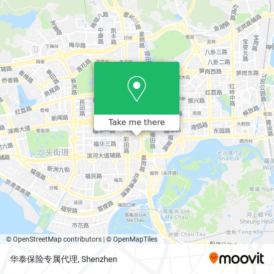 华泰保险专属代理 map