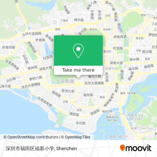 深圳市福田区福新小学 map