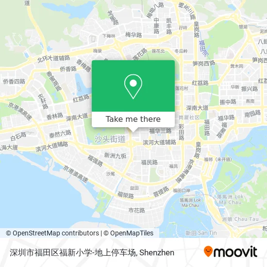 深圳市福田区福新小学-地上停车场 map