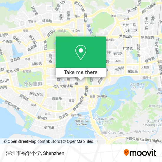 深圳市福华小学 map