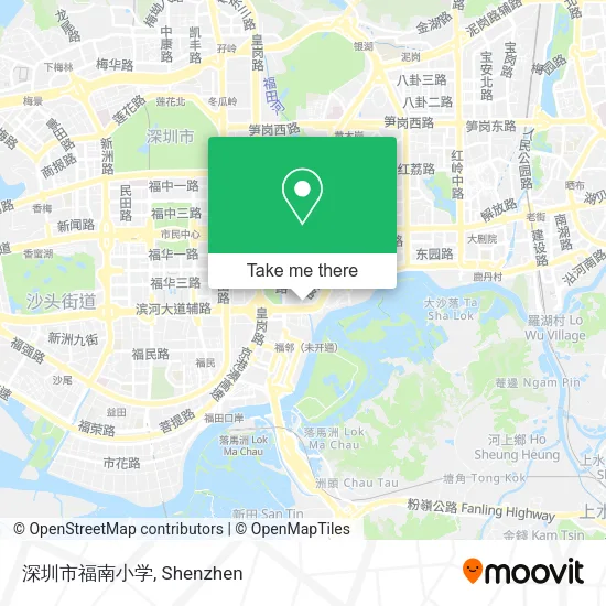 深圳市福南小学 map