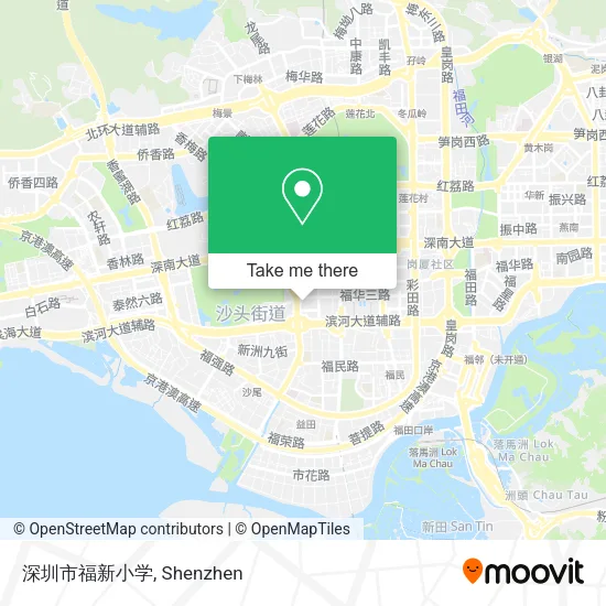 深圳市福新小学 map