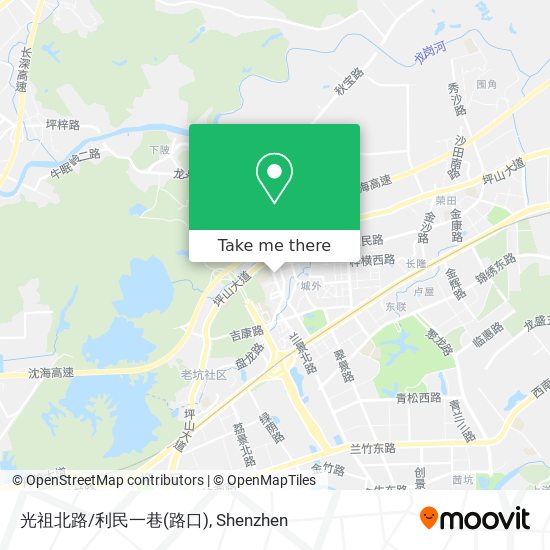 光祖北路/利民一巷(路口) map