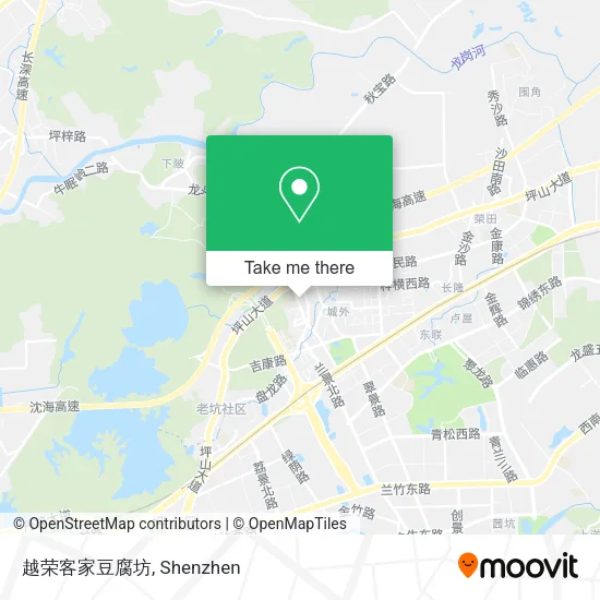 越荣客家豆腐坊 map