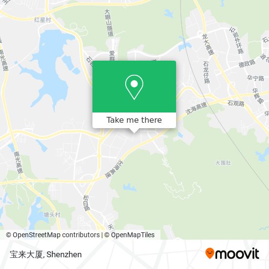 宝来大厦 map