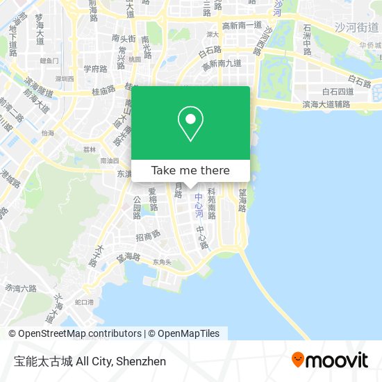 宝能太古城 All City map