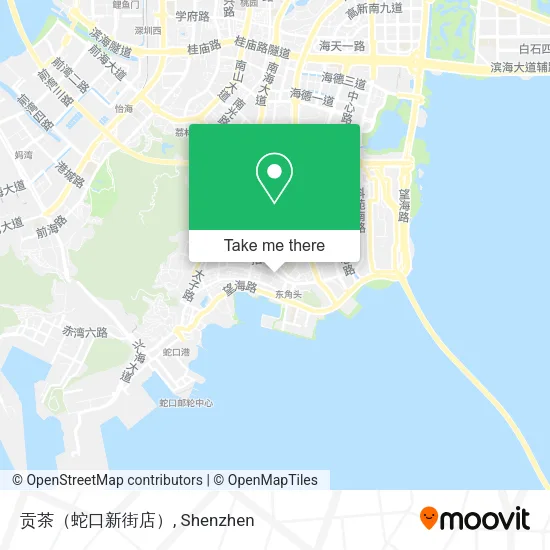贡茶（蛇口新街店） map