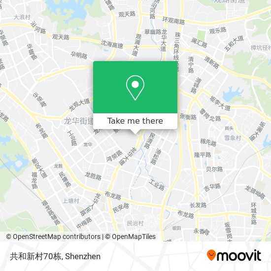 共和新村70栋 map