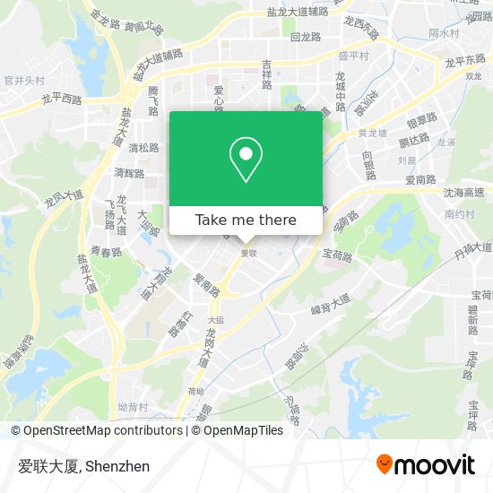 爱联大厦 map