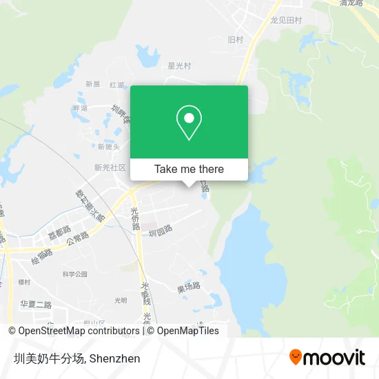 圳美奶牛分场 map