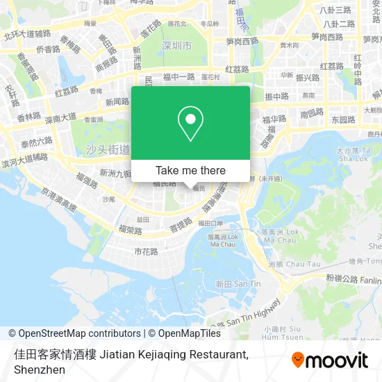 佳田客家情酒樓 Jiatian Kejiaqing Restaurant map
