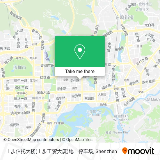 上步信托大楼(上步工贸大厦)地上停车场 map