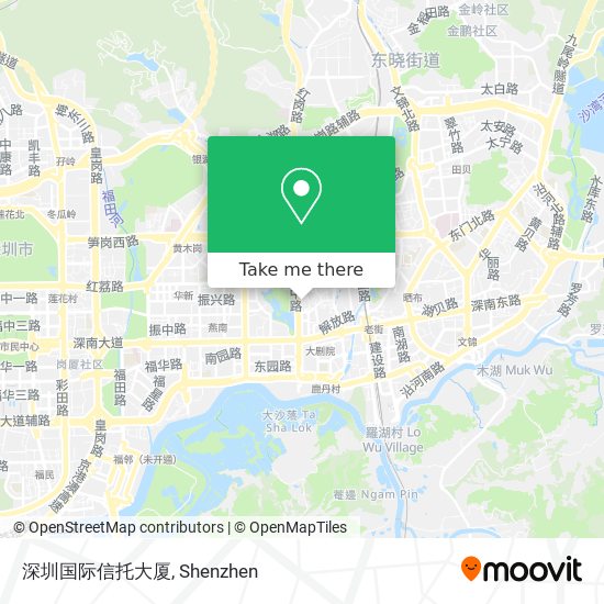 深圳国际信托大厦 map