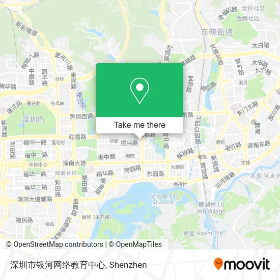 深圳市银河网络教育中心 map