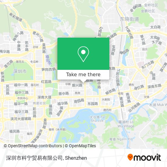 深圳市科宁贸易有限公司 map