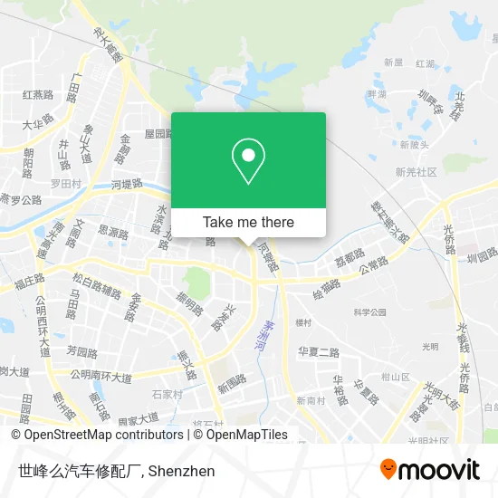 世峰么汽车修配厂 map
