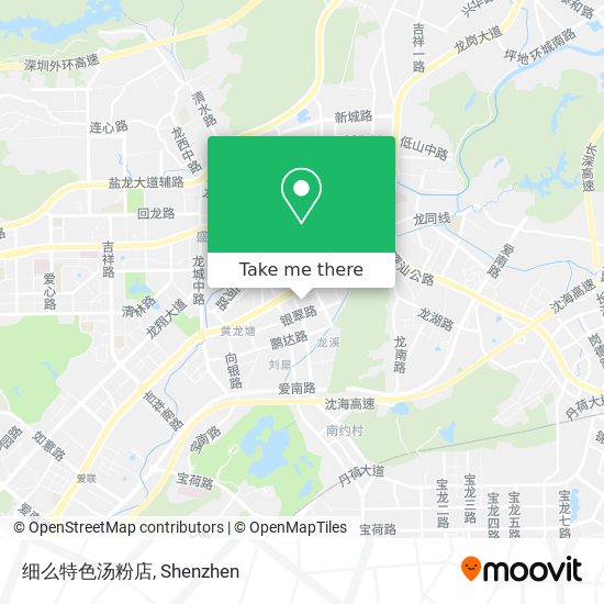细么特色汤粉店 map