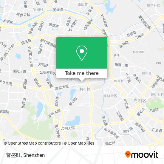 普盛旺 map