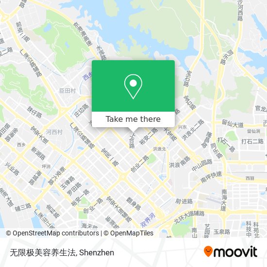 无限极美容养生法 map