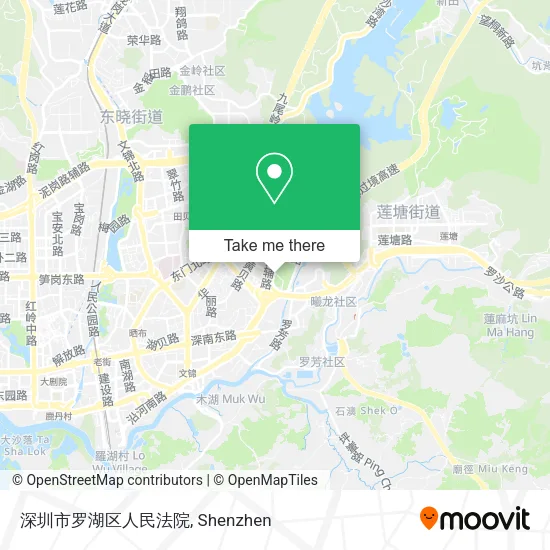 深圳市罗湖区人民法院 map