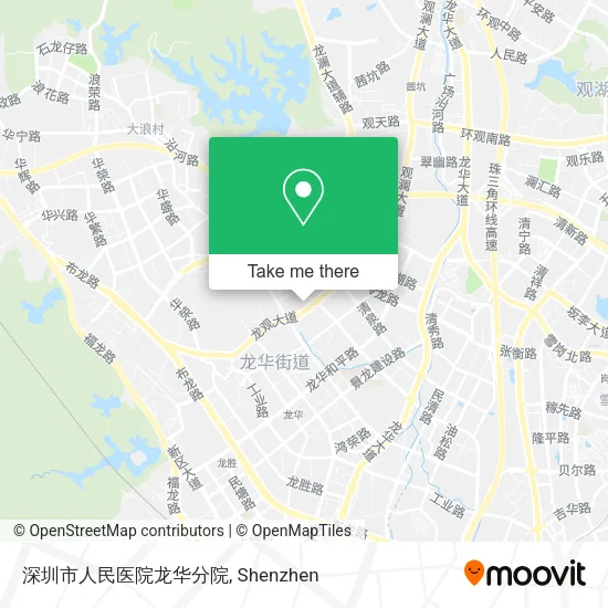 深圳市人民医院龙华分院 map