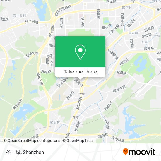 圣丰城 map