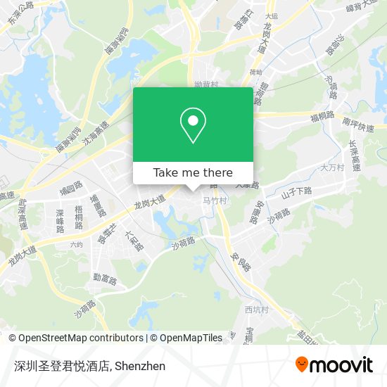 深圳圣登君悦酒店 map