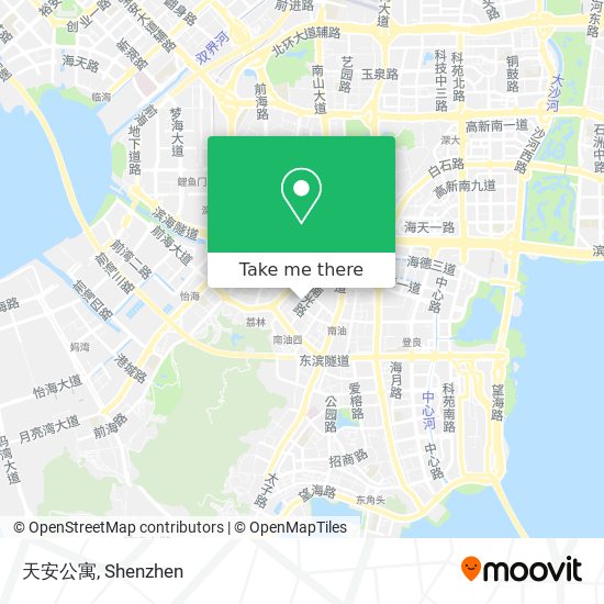 天安公寓 map