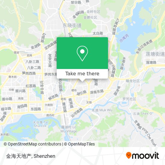 金海天地产 map