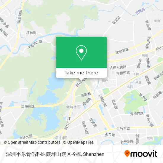 深圳平乐骨伤科医院坪山院区-9栋 map