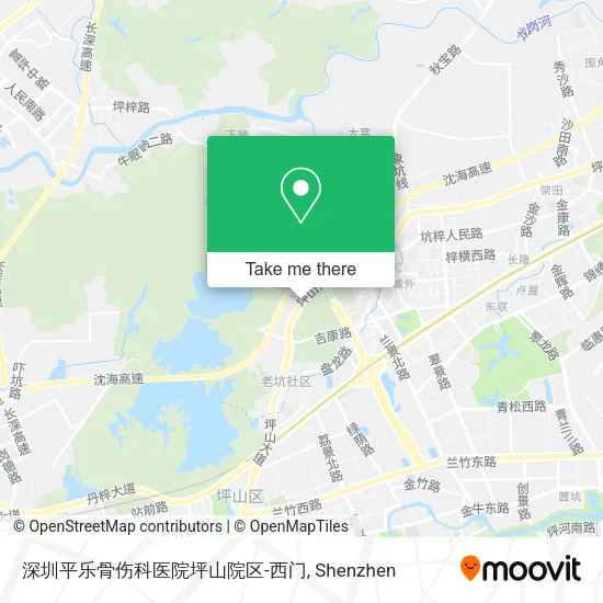 深圳平乐骨伤科医院坪山院区-西门 map