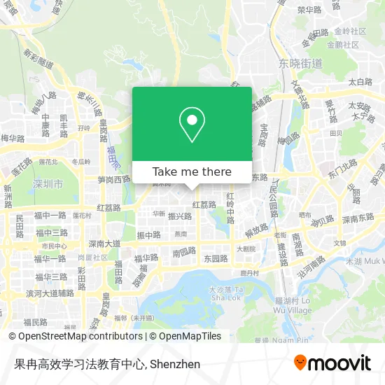 果冉高效学习法教育中心 map